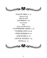 PLANIFICATEUR DE MARIAGE Carnet de mariage | Carnet à compléter pour planifier de A à Z