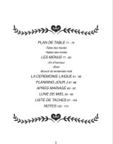 Planificateur de Mariage Wedding Planner. Carnet de mariage à remplir