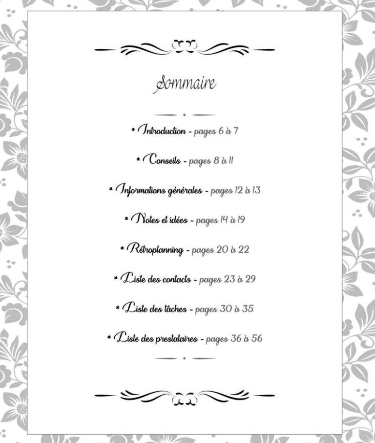 Planificateur De Mariage Wedding Planner A Compléter - Le Guide Parfait