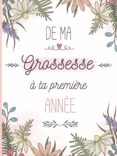 Mon livre de grossesse De la grossesse à la première année de bébé – Cadeau idéal pour future maman