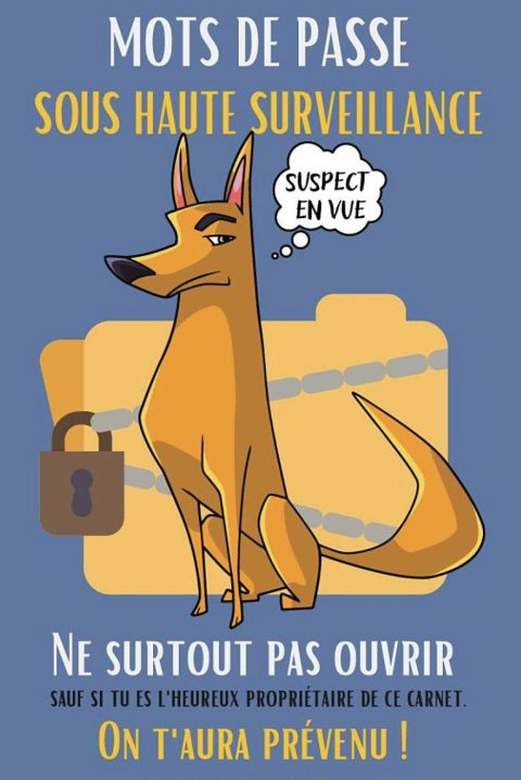 Carnet MOTS DE PASSE INTERNET alphabétique - Très pratique pour ne plus oublier ses codes - Format poche