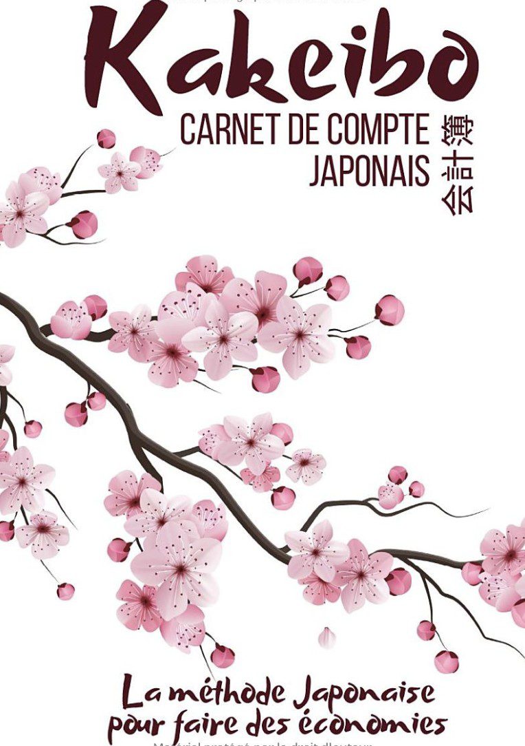 Kakeibo le livre de compte japonais Agenda à compléter pour tenir son budget mois par mois