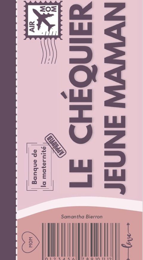 chéquier jeune maman 20 bons réalistes - Idée cadeau de naissance