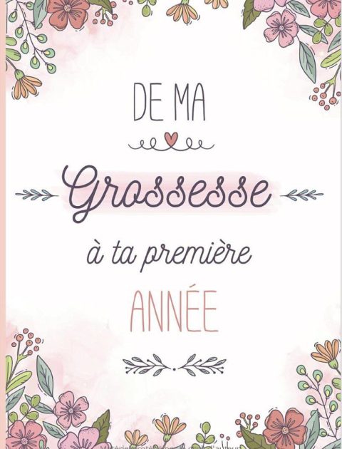 Mon livre de grossesse à compléter De la grossesse à la première année de bébé