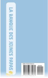 Chéquier Jeune Papa - 19 Chèques en Couleur Cadeau de Naissance pour Papa