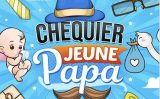 Chéquier Jeune Papa Livre de 19 bons couleurs à offrir à un futur papa