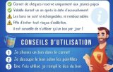 Chéquier Jeune Papa Livre de 19 bons couleurs à offrir à un futur papa
