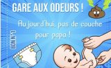 Chéquier Jeune Papa Livre de 19 bons couleurs à offrir à un futur papa
