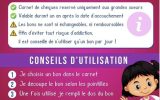 Chéquier Grande Soeur Livre de 19 bons couleurs à offrir à une future grande soeur
