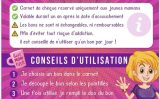Chéquier Jeune Maman Livre de 19 bons couleurs à offrir à une future maman