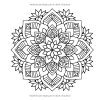 50 Mandalas Zen (Volume 1) – Livre de coloriage pour adultes | 50 magnifiques mandalas à colorier