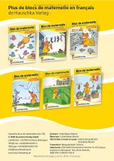 Bloc préscolaire 5 ans – Cahier d’activités à découper, coller et colorier (A5, 64 pages)