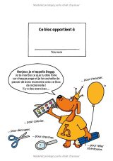 Bloc maternelle 4–5 ans – Jeux des différences, labyrinthes, points à relier et coloriages – Cahier d’activités A5, 64 pages