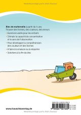 Bloc maternelle 4 ans – Formes, couleurs, erreurs à trouver, coloriage et devinettes – Cahier d’activités A5, 64 pages