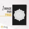 Finoly Mandalas à Colorier pour Adultes : Cahier Anti-Stress aux Motifs Magiques, Reliure Spirale, Format A4