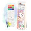 Festicy Cahier de Coloriage Aquarelle avec Pinceau Magique - 25 Pages d'Animaux pour Enfants dès 2 Ans