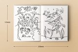 Libetui Lot de 8 Mini Livres de Coloriage pour Enfants - Thèmes Variés : Jungle, Ferme, Monde Marin, Zoo