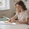 3 Livres de Coloriage Mandala pour Adultes - Relaxation Anti-Stress, Motifs Variés A4