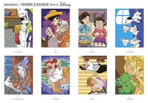 Coloriages Mystères Disney - Famille : Détente et Créativité pour Tous les Âges