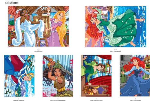 Coloriages Mystères Disney Princesses Tome 2 : L'Art de Révéler les Héroïnes par les Chiffres