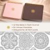 Zenn Meditation Art : Livre de coloriage Mandala A5 pour adultes, avec marqueurs, pour la pleine conscience, la relaxation et la réduction du stress