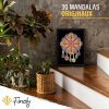 Finoly Mandalas Nature Fantasy Adulte - Cahier Anti Stress A4 Reliure Spirale