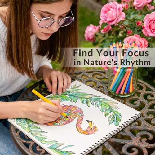 Livre de Coloriage pour Adultes : 32 Mandalas Animaux Relaxants pour Réduire le Stress et Stimuler la Créativité