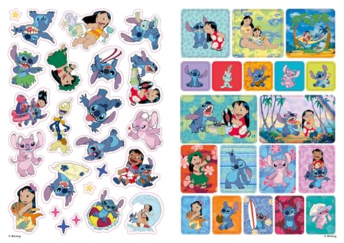 Disney Stitch Coloriage : Plus de 100 Stickers pour des Heures d'Aventure Créative Dès 4 Ans