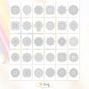 Finoly Mandalas à Colorier pour Adultes - Livre Anti-Stress Zen Vol 1 - 30 Illustrations Originales A4 Reliure Spirale