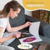 Finoly Mandalas Animaux Anti-Stress A4 - Cahier de Coloriage Adulte avec Reliure Spirale