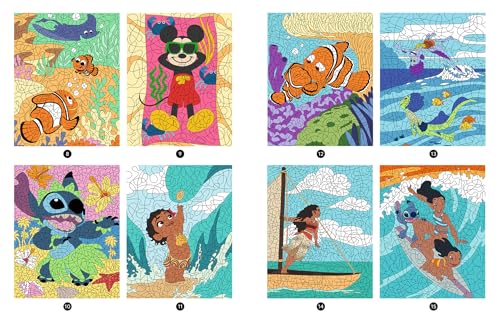 DISNEY - Mes Coloriages Magiques - Mystères La Mer - Activités Créatives dès 6 ans