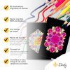Mandala Adulte Anti Stress par Finoly : Cahier de Coloriage A4 avec Reliure Spirale, Papier Premium, Idéal pour la Détente