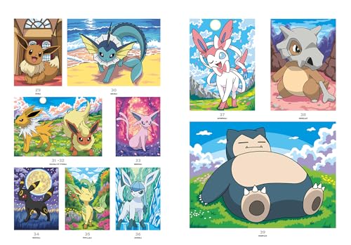 Coloriages Mystères Pokémon : 50 Illustrations à Révéler par Numéros