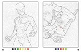 SPIDER-MAN : Coloriages Magiques Trompe-l'oeil - Héros contre Vilains (7+)