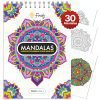 Finoly Mandalas à Colorier pour Adultes - Livre Anti-Stress Zen Vol 1 - 30 Illustrations Originales A4 Reliure Spirale