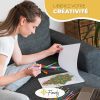 Finoly Mandalas à Colorier pour Adultes - Livre Anti-Stress Zen Vol 1 - 30 Illustrations Originales A4 Reliure Spirale