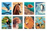 Merveilleux Animaux : 40 Coloriages Mystère pour Découvertes Ludiques