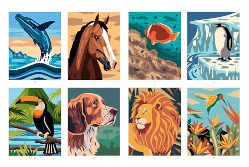 Merveilleux Animaux : 40 Coloriages Mystère pour Découvertes Ludiques