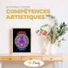 Livre de Coloriage Mandalas pour Adultes Finoly - Art-Thérapie Anti-Stress, Papier Premium Épais, Format A4 avec Reliure Spirale