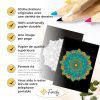 Finoly Mandalas à Colorier pour Adultes : Anti-Stress, Reliure Spirale, Format A4