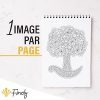 Finoly Mandalas A4 : Cahier Anti-Stress à Reliure Spirale pour Adultes - Papier Premium pour Art-Thérapie