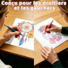 Livre de Coloriage Anti-Stress Elfew Fleurs : 35 Motifs Relaxants pour Adultes, Art-Thérapie et Loisirs Créatifs