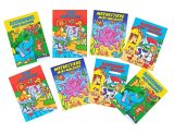 Libetui Lot de 8 Mini Livres de Coloriage pour Enfants - Thèmes Variés : Jungle, Ferme, Monde Marin, Zoo