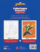 SPIDER-MAN : Coloriages Magiques Trompe-l'oeil - Héros contre Vilains (7+)
