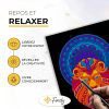 Livre de Coloriage Mandalas pour Adultes Finoly - Art-Thérapie Anti-Stress, Papier Premium Épais, Format A4 avec Reliure Spirale