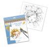 MY MANDARINE Carnet de coloriage Wild - Collection Emmanuelle Colin - 28 pages 20x20cm - Papier Clairefontaine 250g