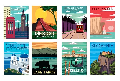 Merveilleux Voyages : 40 Coloriages Mystère pour Découvrir le Monde