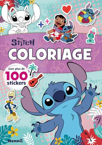 Disney Stitch Coloriage : Plus de 100 Stickers pour des Heures d'Aventure Créative Dès 4 Ans