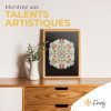 Mandala Adulte Anti Stress par Finoly : Cahier de Coloriage A4 avec Reliure Spirale, Papier Premium, Idéal pour la Détente