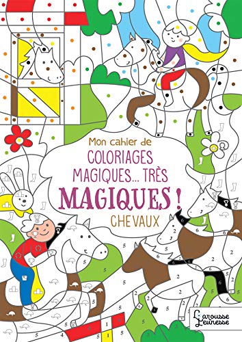 Mon Cahier de Coloriages Magiques Chevaux : 32 Illustrations Enchantées pour Enfants dès 5 ans